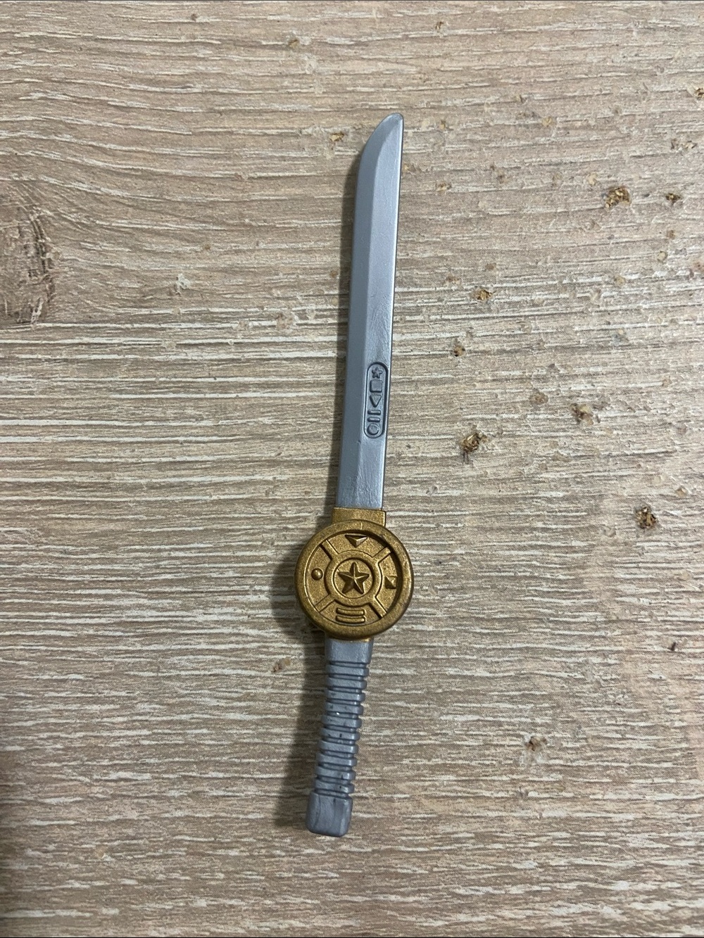 Power Rangers Deluxe Super Zeo Megazord Sword Accessory Swinging 5.5" 1996